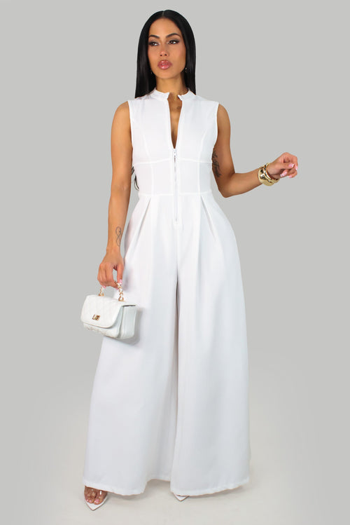 "Boss Up" Women's Jumpsuit - Kendell's Boutique (PRE-ORDER)